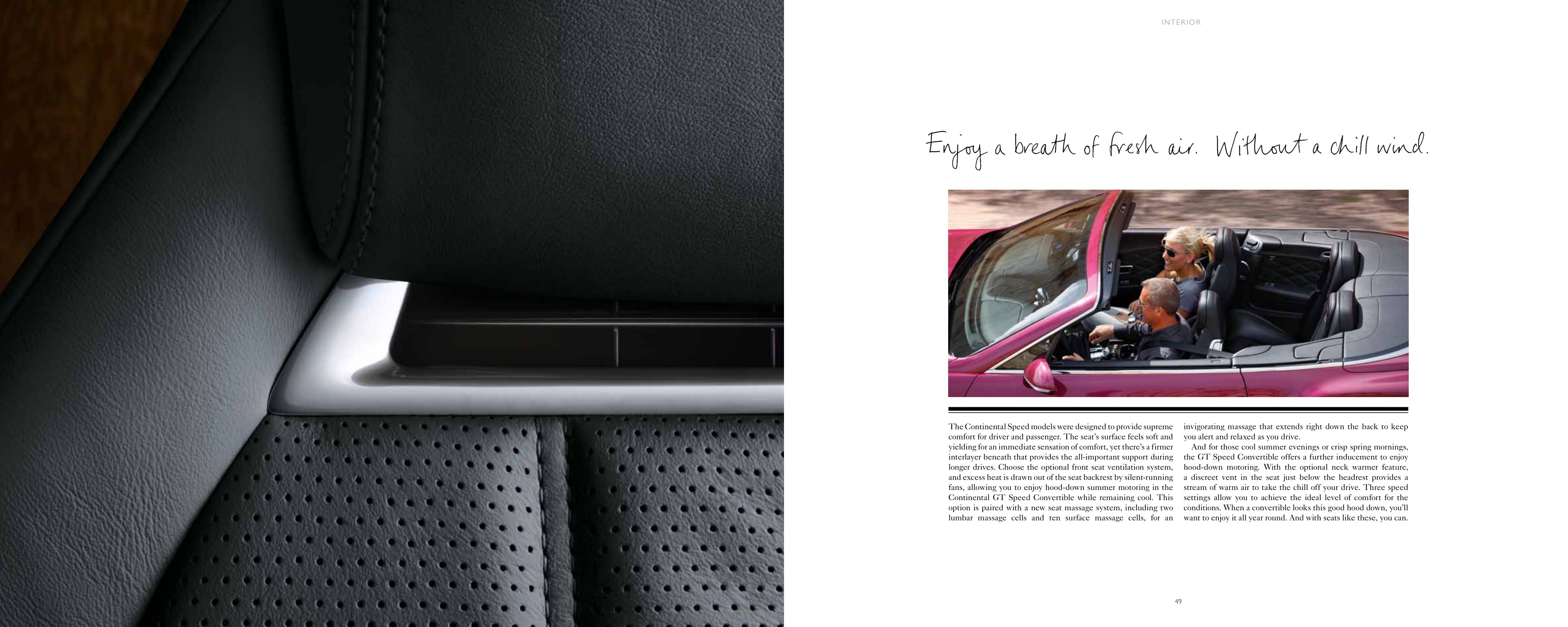 2013 Bentley Continental GTC Brochure Page 41
